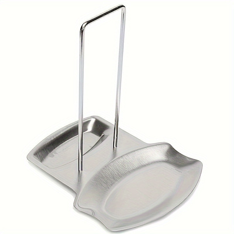 Stainless Steel Kitchen Organizer with Space-Saving Design and Drain Tray