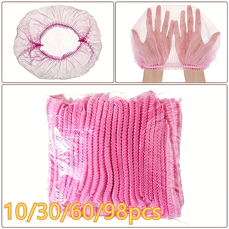Redes de cabello desechables transpirables para servicios de alimentación, cocina, paquete de 10-98