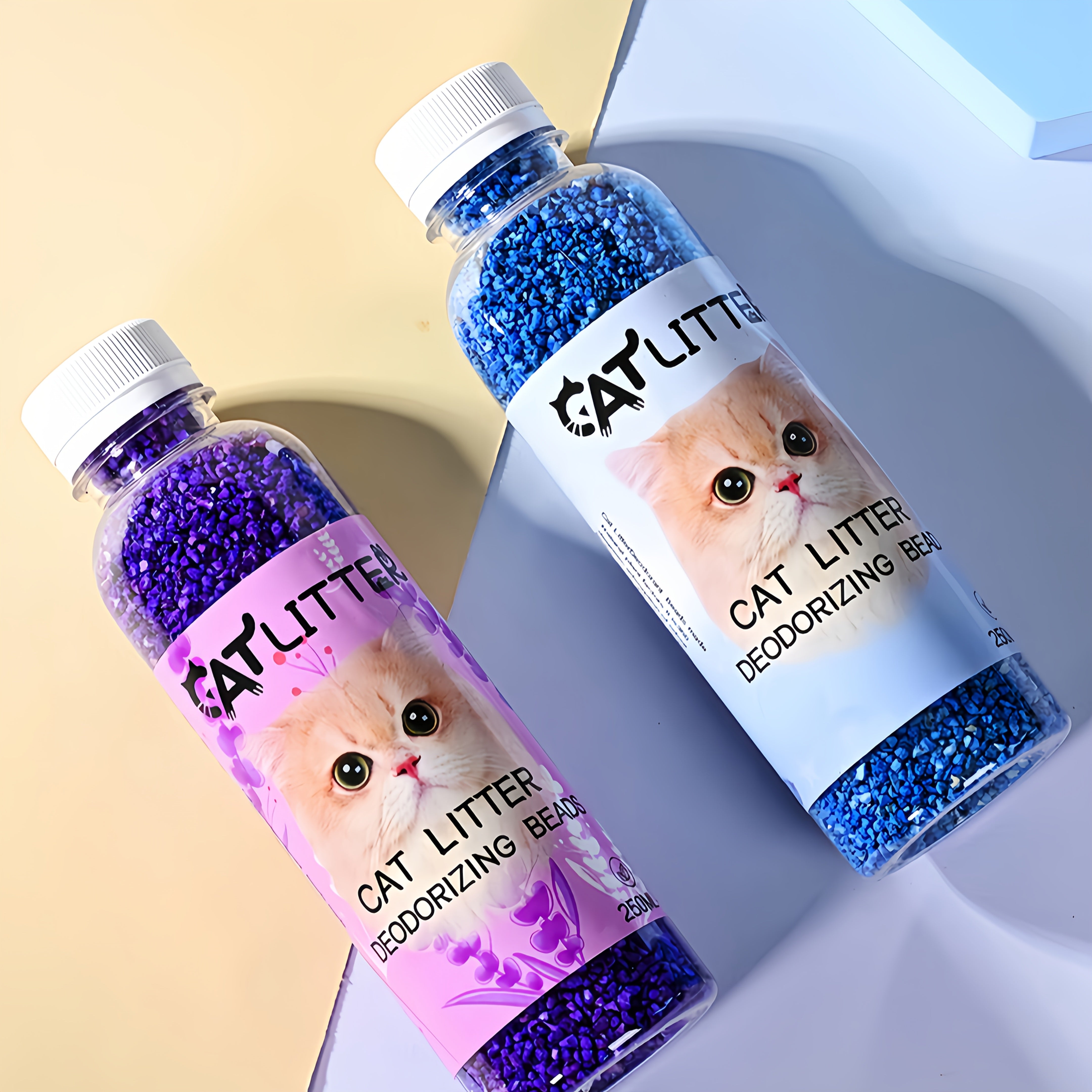 Cat Litter Deodorizer Bottle Eliminates Odors Freshens Litter Box Safe for Cats