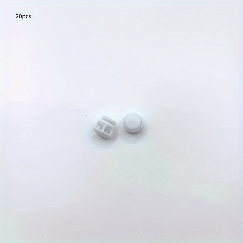 20 Pcs Color Nylon Spring Buckles for Shoes Luggage-Adjustable Buckles