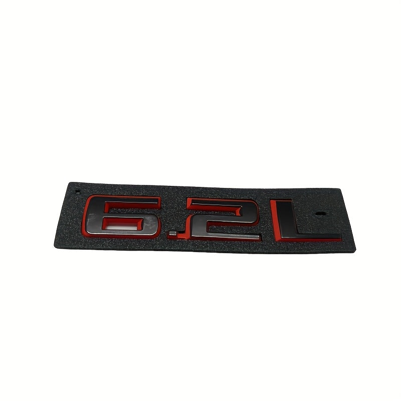Pegatina de logo de coche para Silverado 6.2L ABS emblema modificado de camioneta