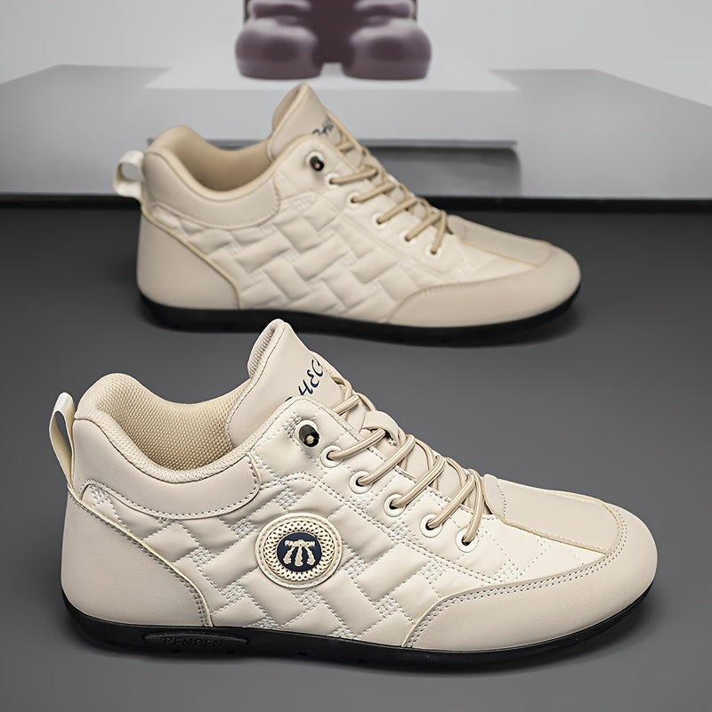 Zapatillas casuales para hombre, transpirables, antideslizantes, suela de goma, para todas las estaciones, de caña baja