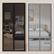 Магнитная экранная дверь, прочная сетка, барьер от насекомых, установка без рук