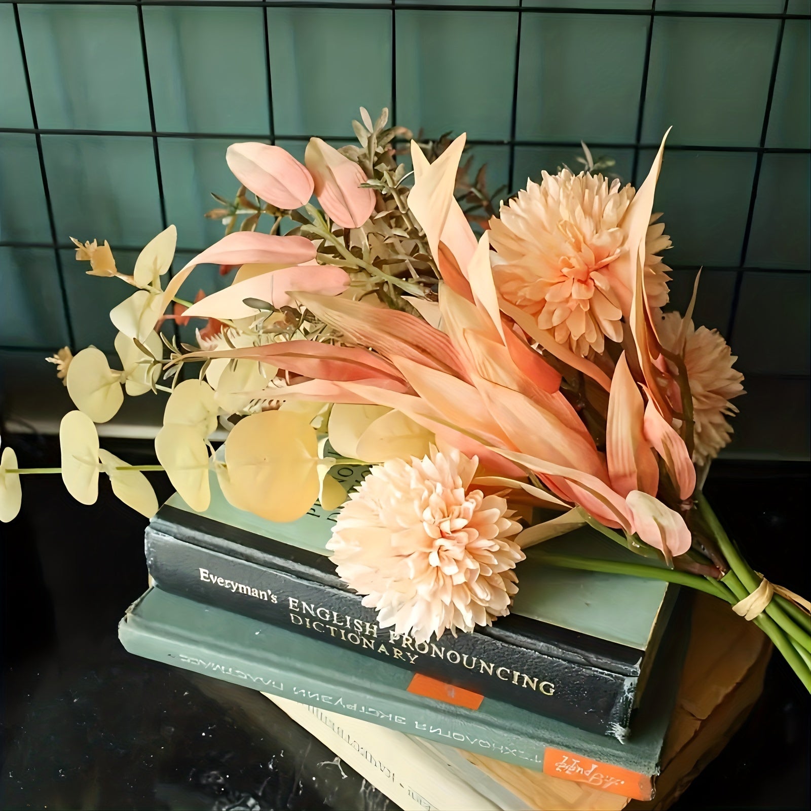 Artificial Hydrangea Flowers for Home Decor, Year-Round, No Container Included