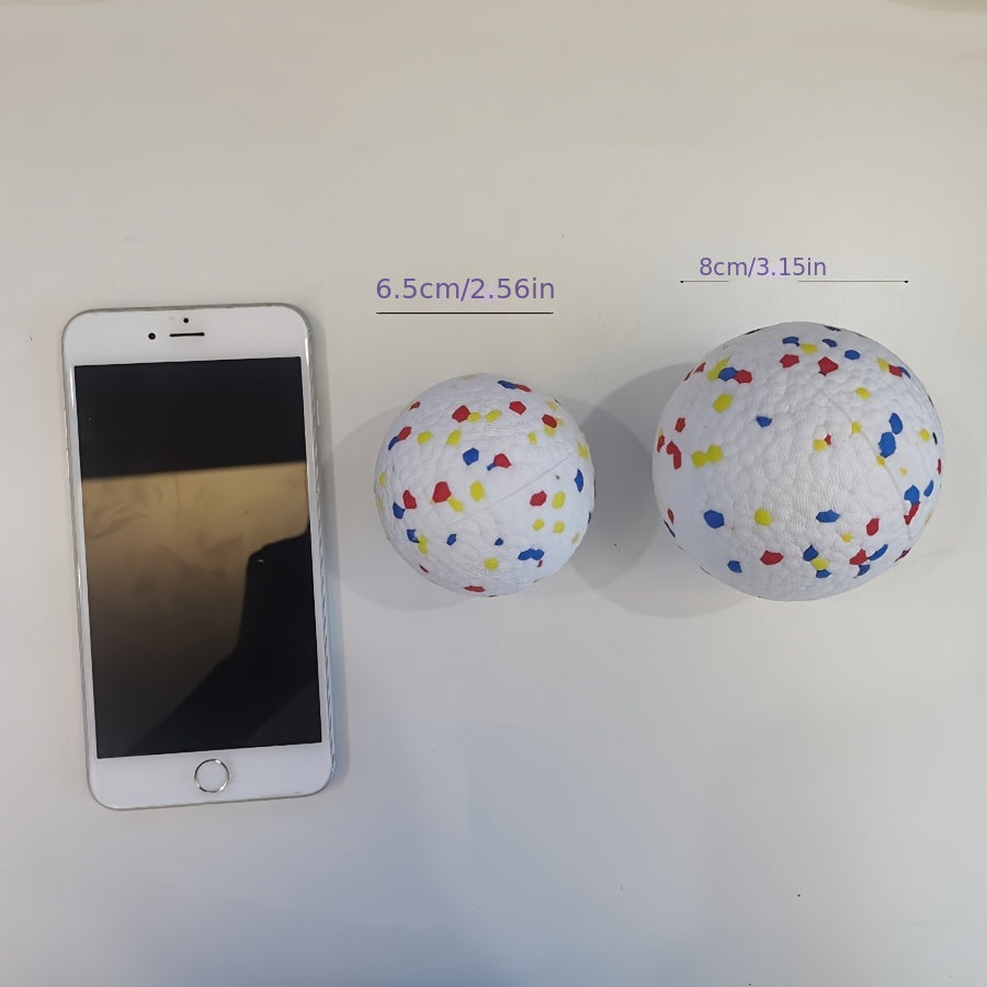 Durable Elastic TPR Dog Toy Ball for Chewing and Interactive Play Indoor Outdoor