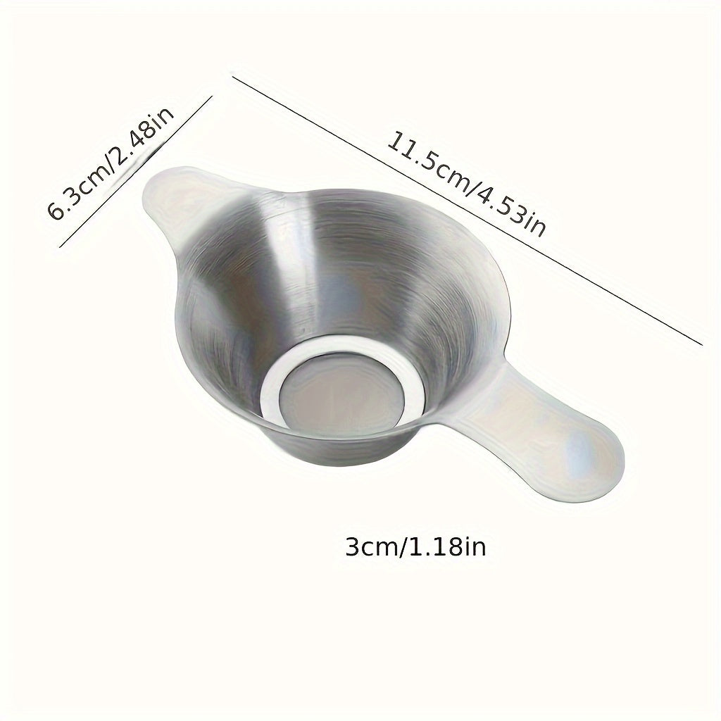 Premium Stainless Steel Tea Strainer Binaural Infuser for Loose Leaf Tea