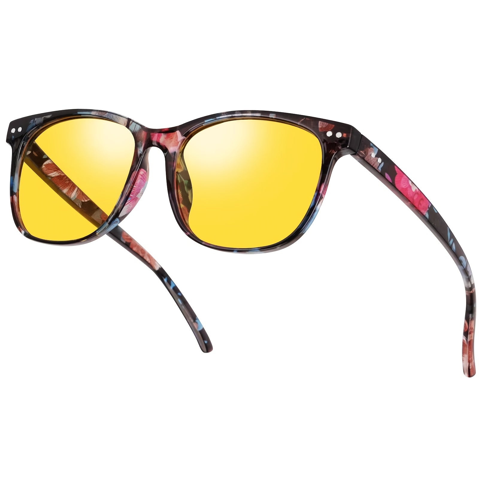 Очки для ночного вождения для мужчин и женщин с поляризацией, снижающие блики, ночное видение