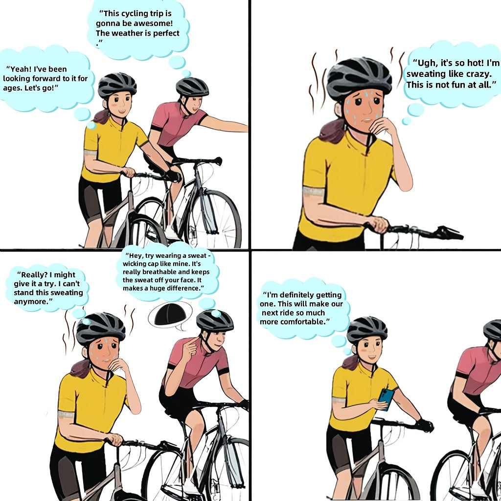 Uniseks Polyester Tikişli Sovutuvchi Dome Skull Cap Terga qarshi Kask Qoplamasi