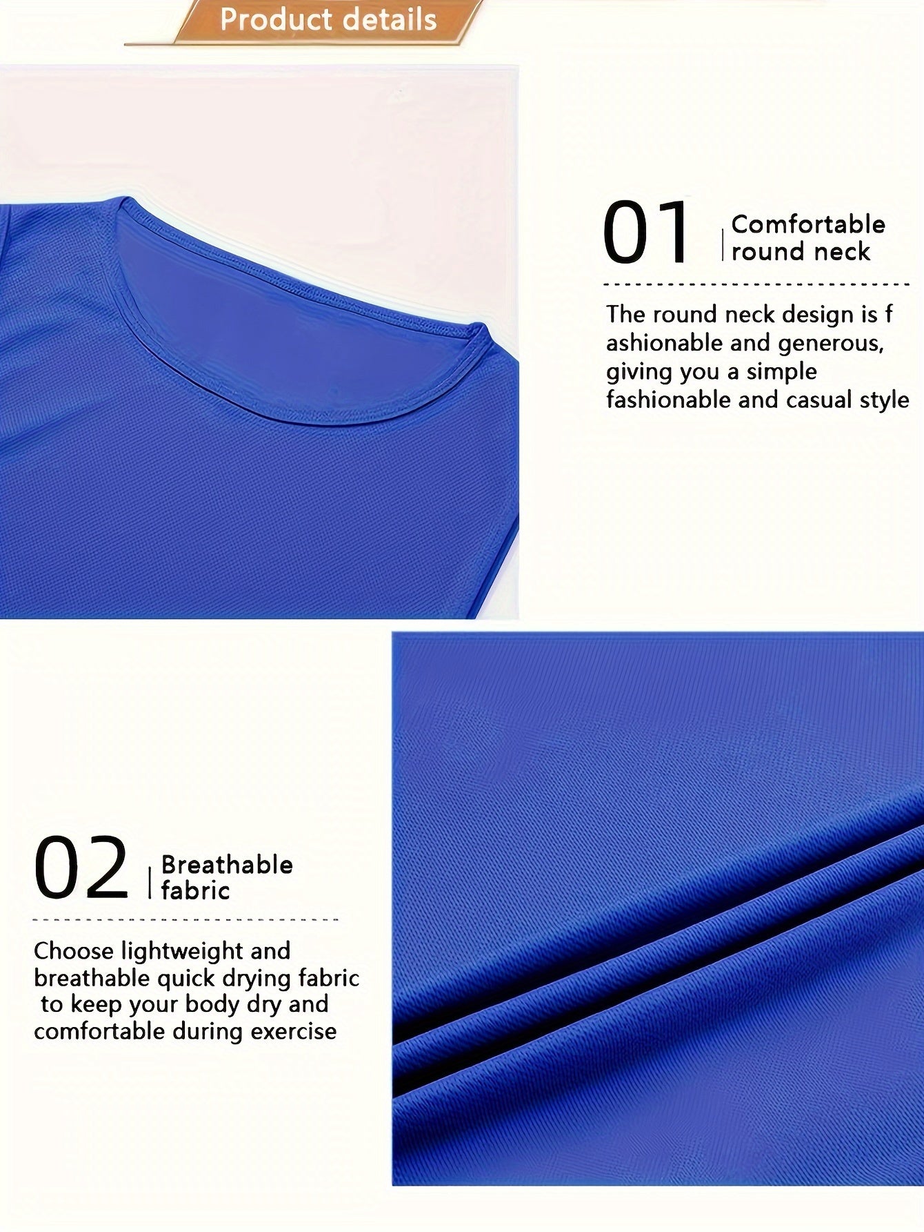 Men's Plus Size Sleeveless Tank Top for Running Training and Workouts Quick-Dry Breathable Polyester