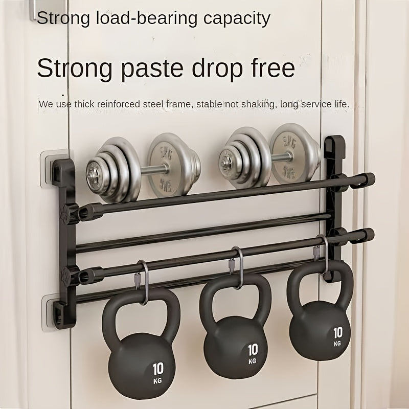 Wall-Mounted Shoe Organizer for Home and Bathroom, Space Saving, Easy Install