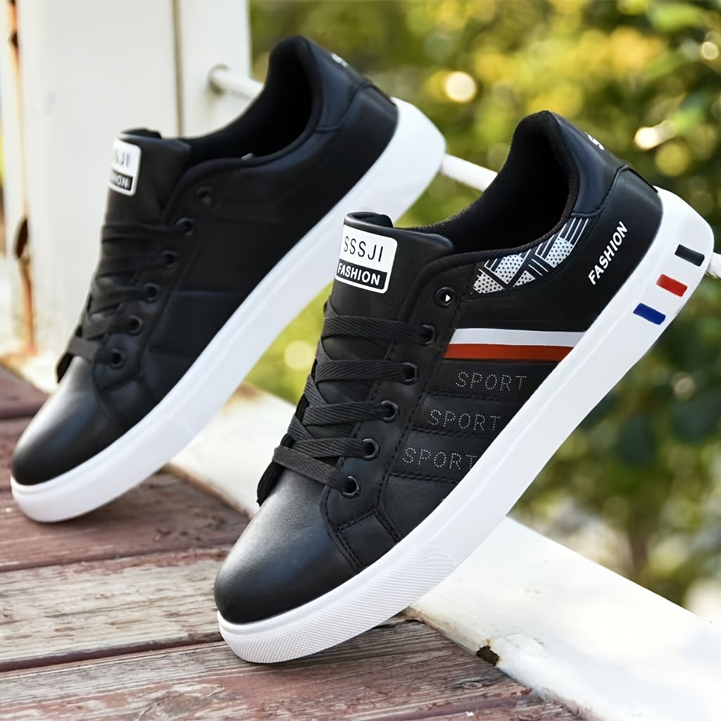 Men's Skateboard Shoes Casual Street Style Non-Slip Sole Mid Top Sneakers