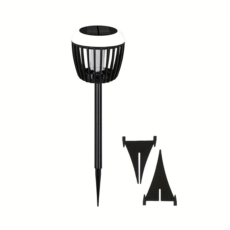 Quyosh energiyali hasharotlarni o‘ldiruvchi UV moskitni o‘ldiruvchi 3-in-1 landshaft yoritgichi