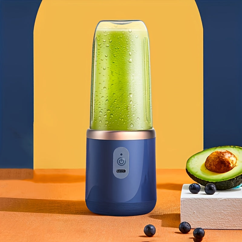 Vaso licuadora portátil recargable por USB de 0.3L para batidos y jugos de viaje