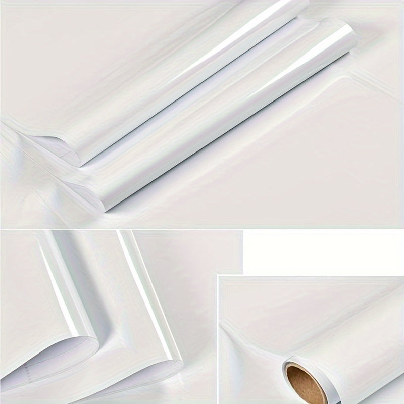 Waterproof Self-Adhesive Wallpaper Roll for Cabinets and Walls, Easy to Remove