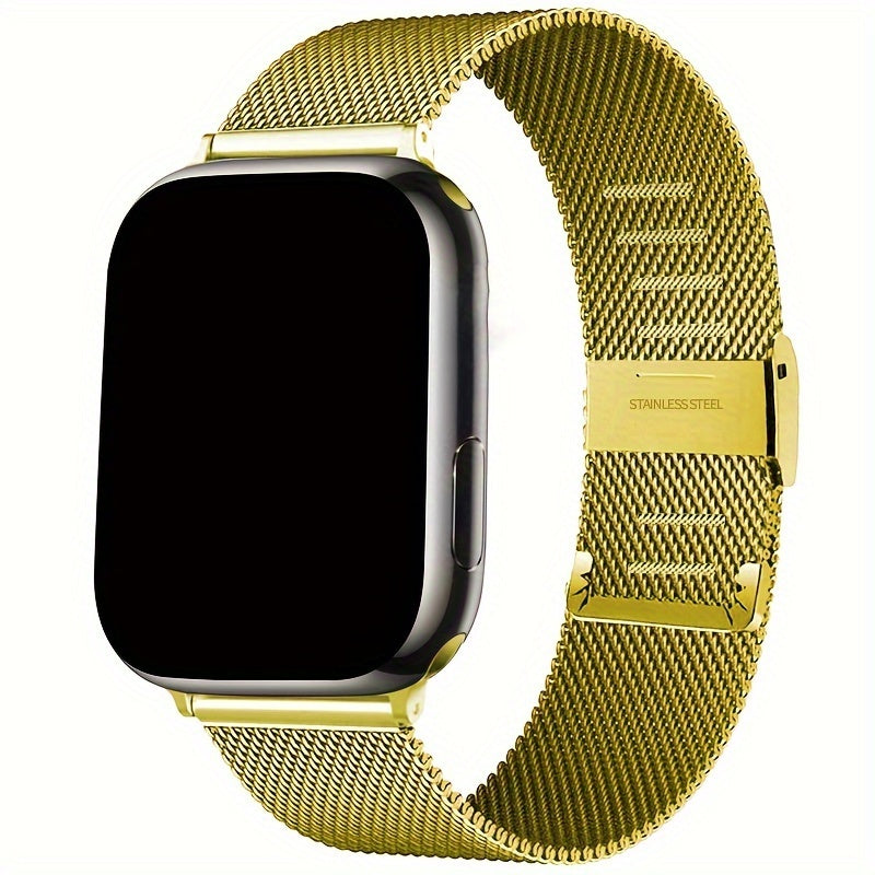Stainless Steel Milanese Loop Watch Strap for Apple Watch Series 2-9 and Ultra