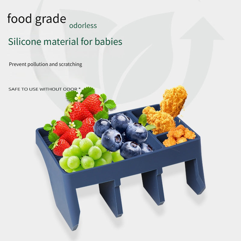 Silicone Car Console Organizer for Behind Infotainment Screen Odorless Scratch-Resistant