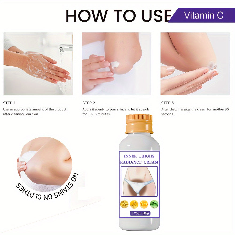 Yuqori niatsinamidli krem, intim joylar uchun, yangi hid bilan, 1.76oz.