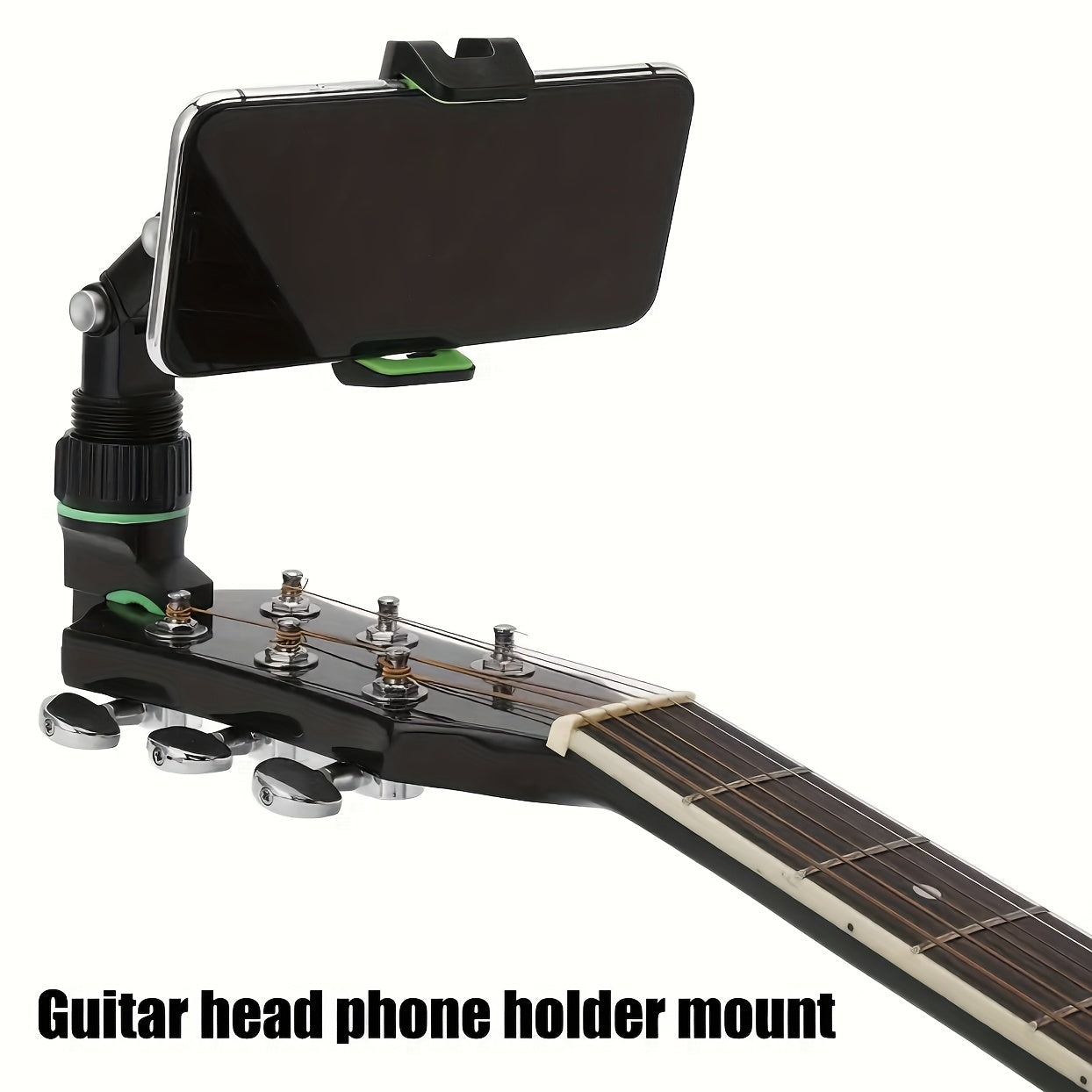 Universal 360° buriladigan avtomobil telefon qoʻyish uchun ABS sozlanadigan balandlik, kompakt dizayn