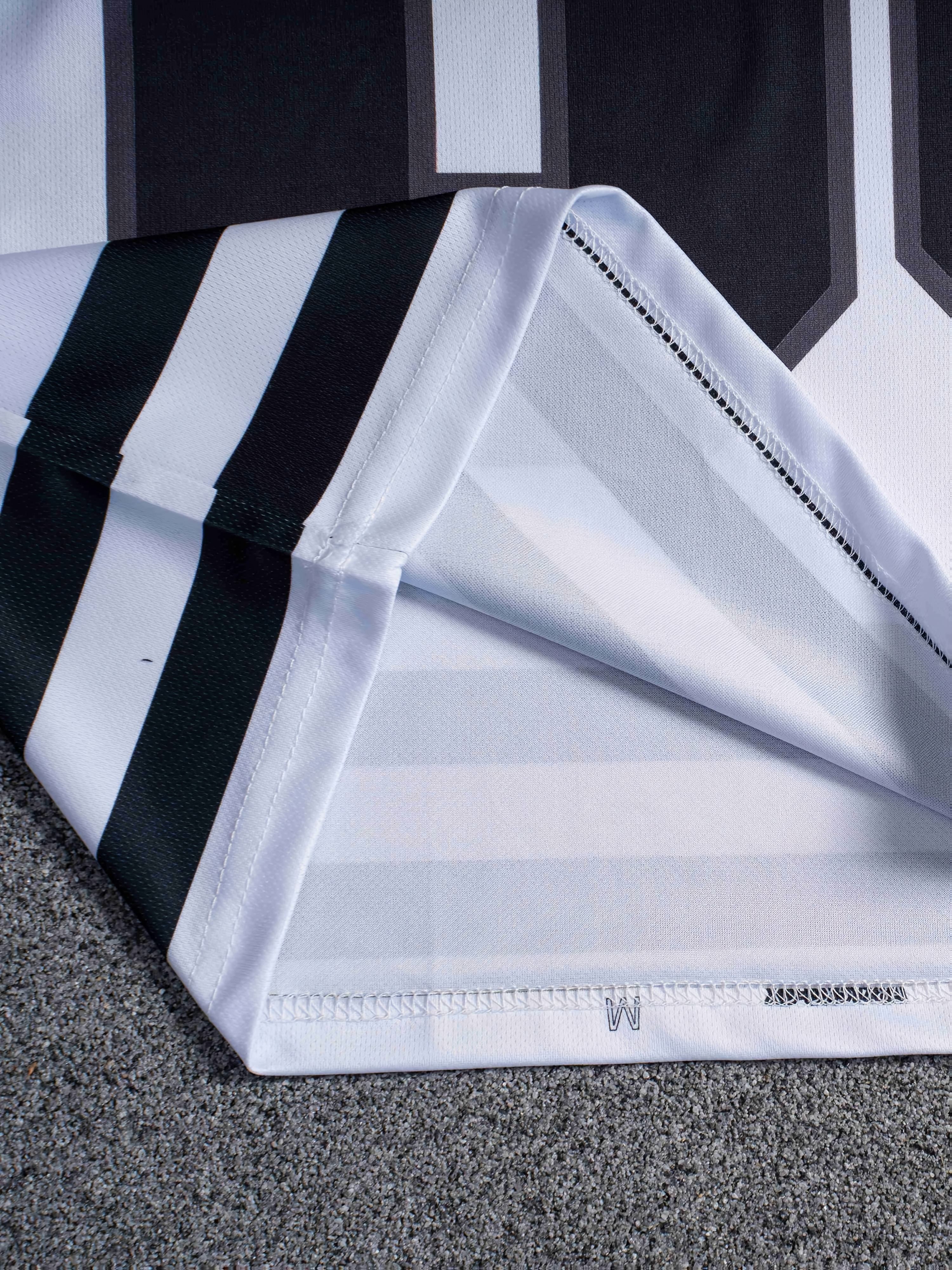 Men's Short Sleeve Polyester T-Shirt with All-Over Print Summer Casual Regular Fit