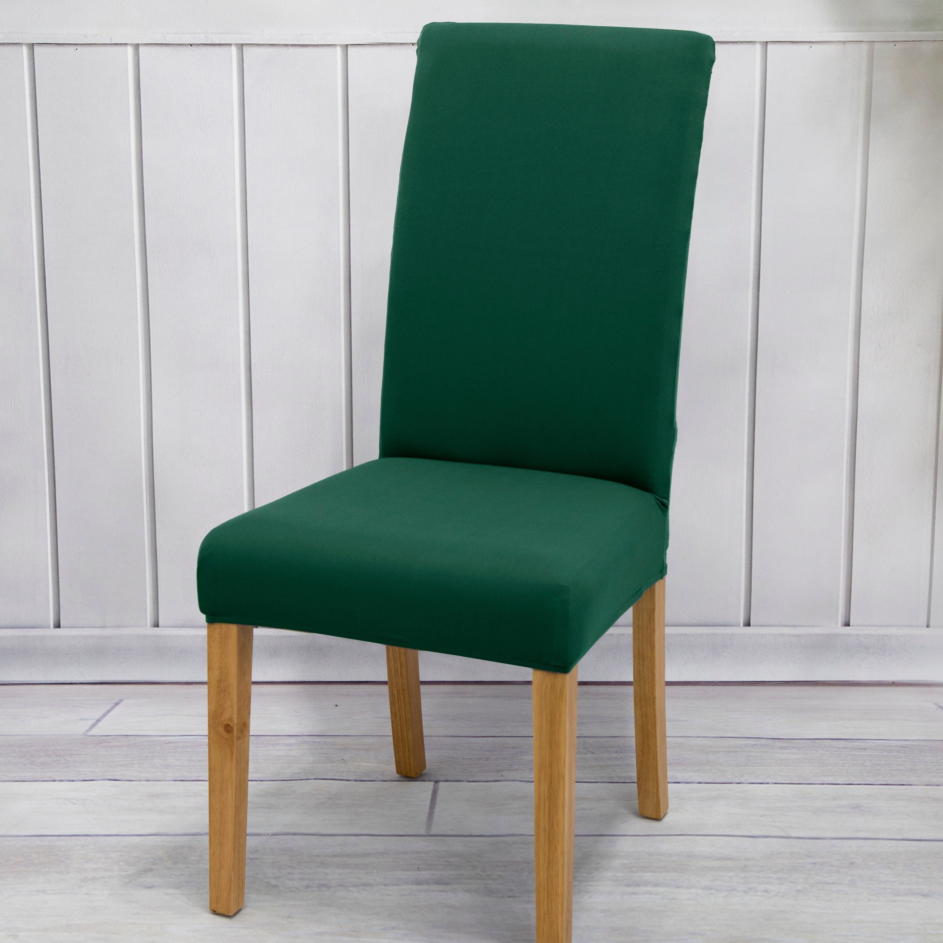 Молочный шелковый чехол для стула для столовой, отеля, церемонии, эластичный, защищает мебель