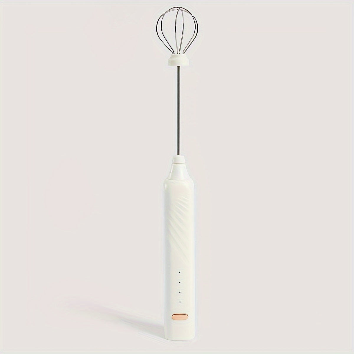 Batidora eléctrica de mano recargable para hornear blanco verde