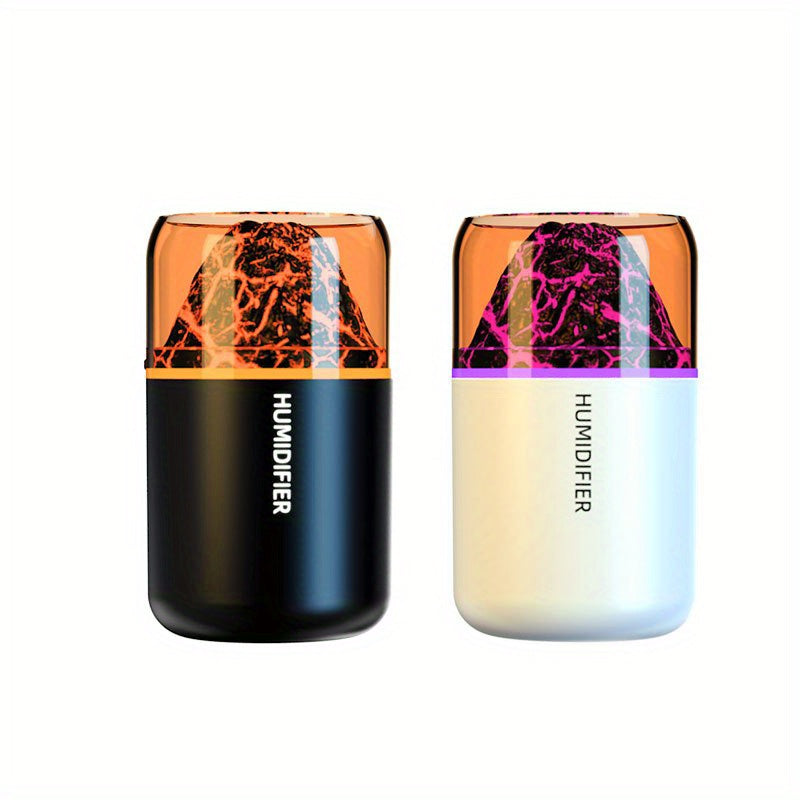 Мини-увлажнитель USB с яркими огнями для офиса, автомобиля, дома, тихий