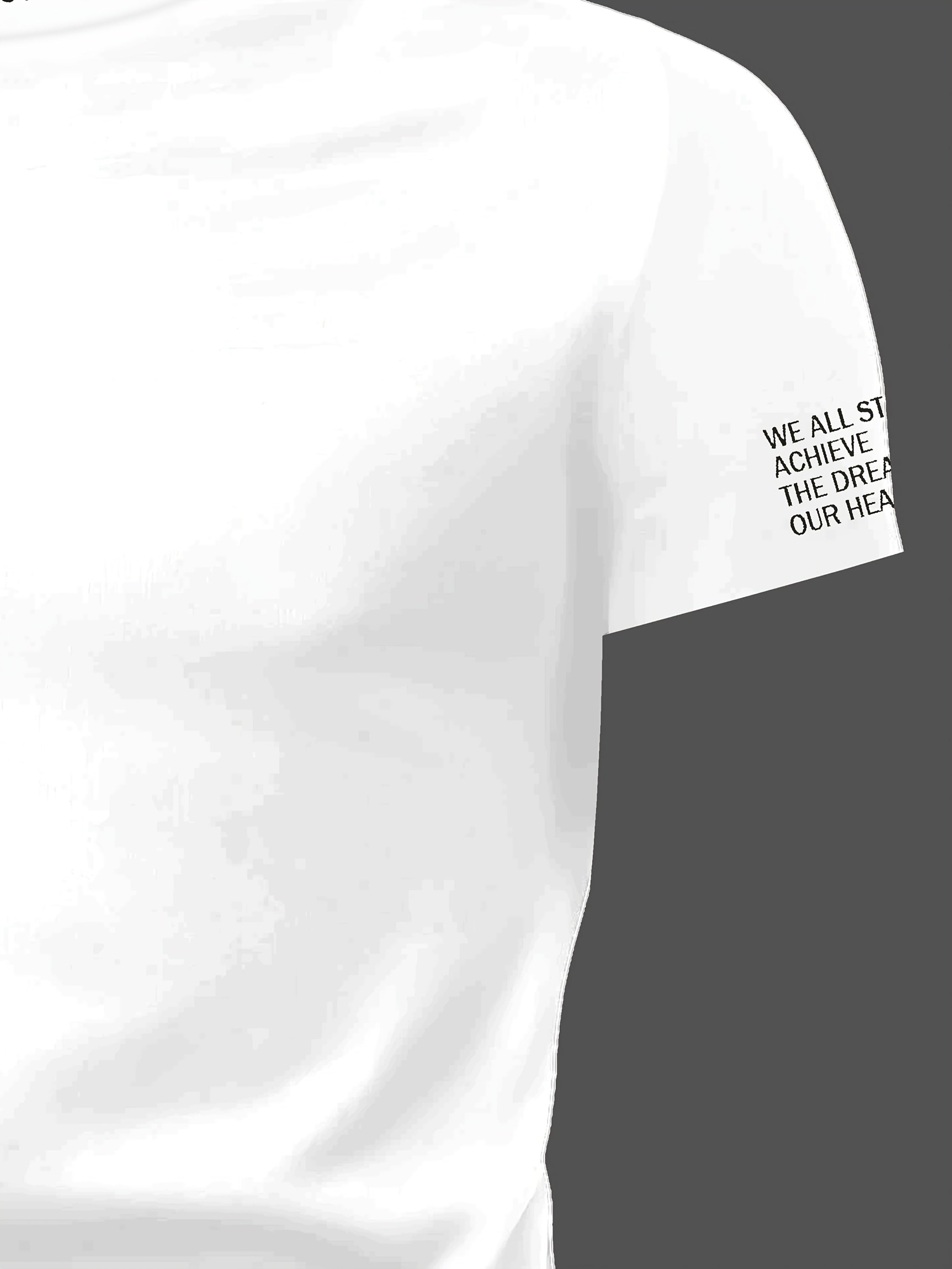 Camiseta de manga corta de poliéster para hombre, camiseta casual de verano