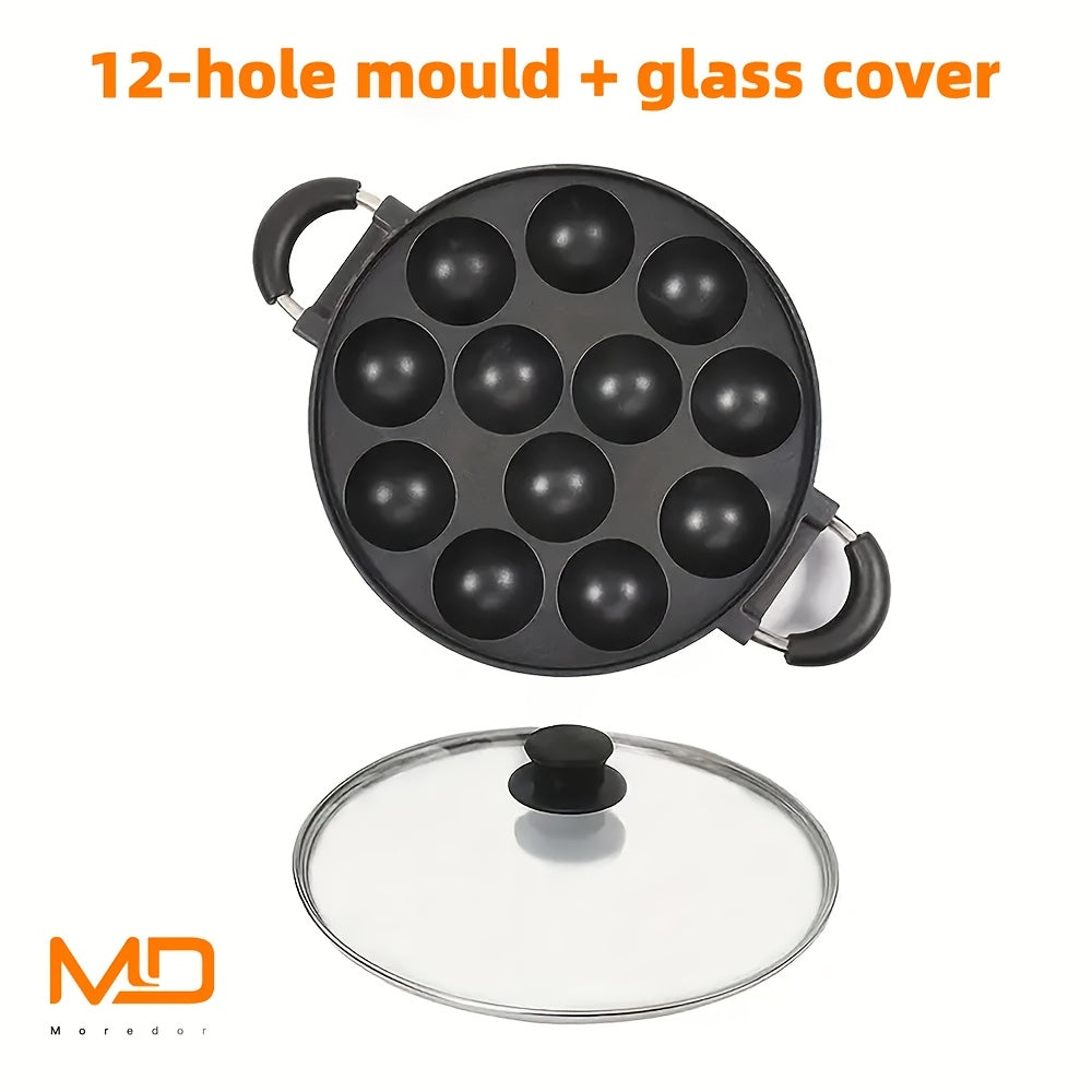 7/12-Қовоқсиз октопус қовурғичи, шишали қопқоқ, осон тозалаш, жойни тежайди