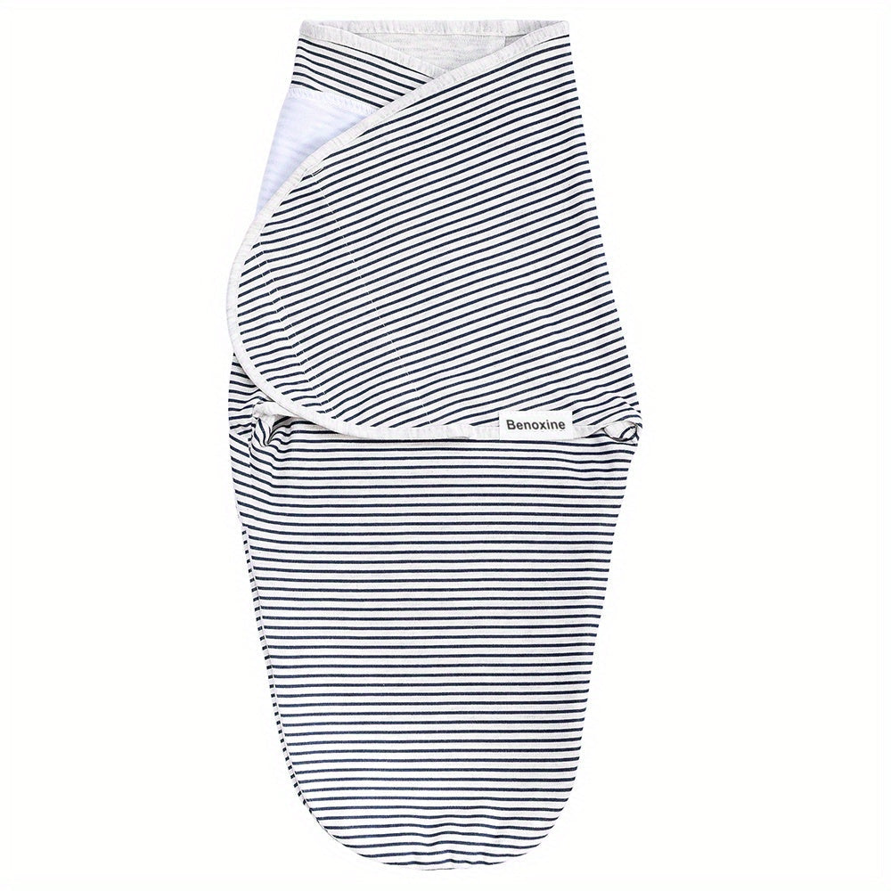 Baby Sleep Sack for Newborns 0-3 Months Adjustable Swaddle with Zipper and Cozy Design