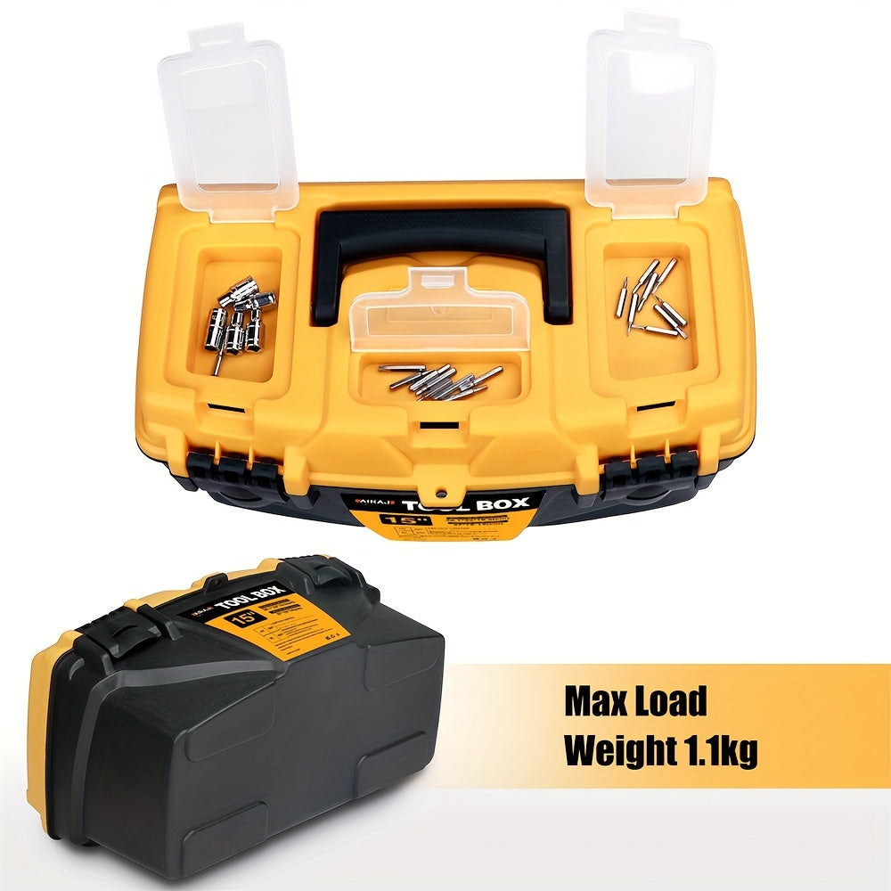 38.1 см пластиковый ящик для инструментов для электриков и плотников, кейс для хранения