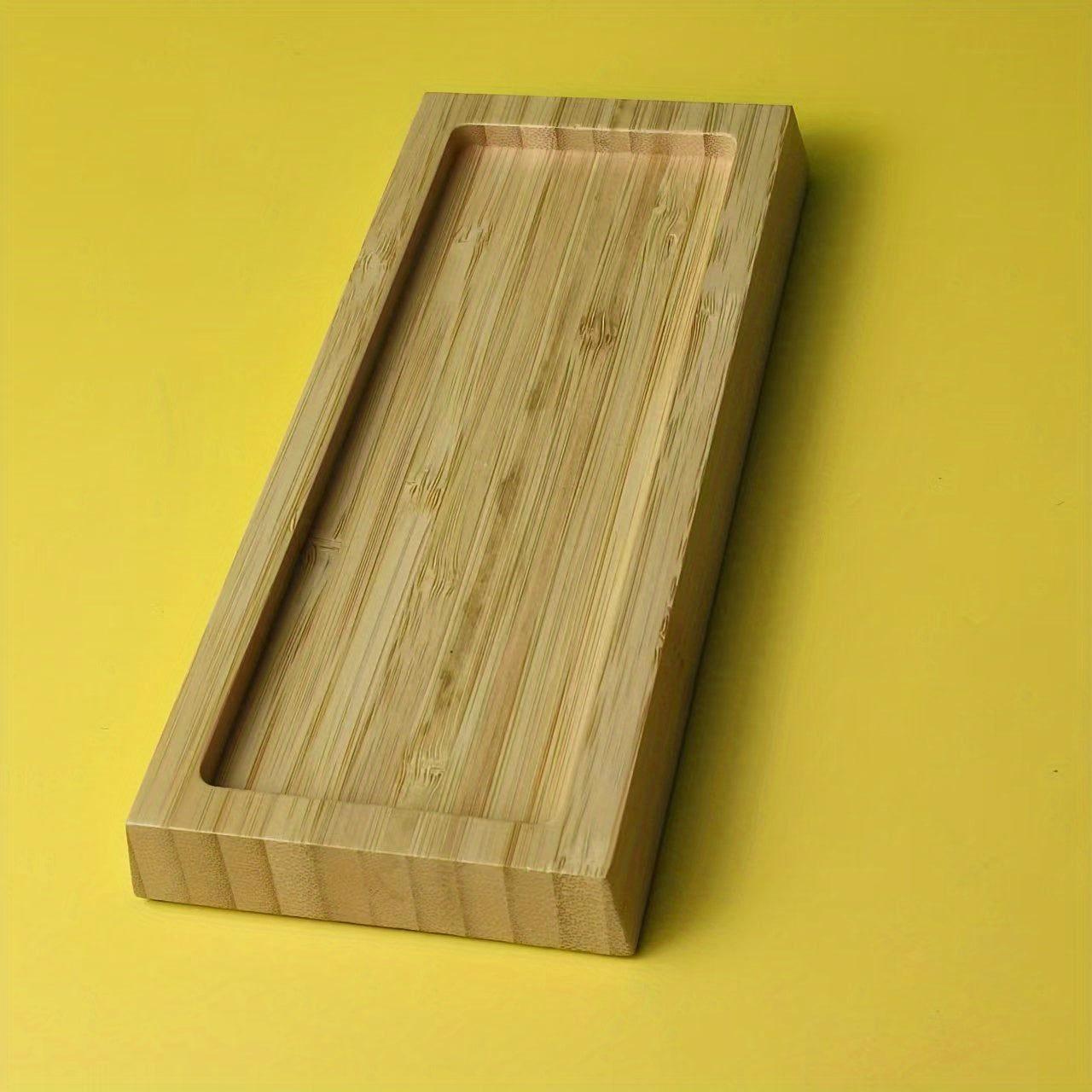 Bamboo Corundum Sharpening Stone with Wooden Holder Kitchen Sharpener