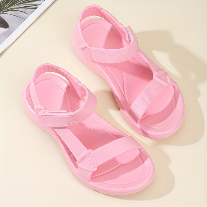 Women's Flat Sandals Open Toe EVA Casual Summer Strappy Sandals in Multiple Colors