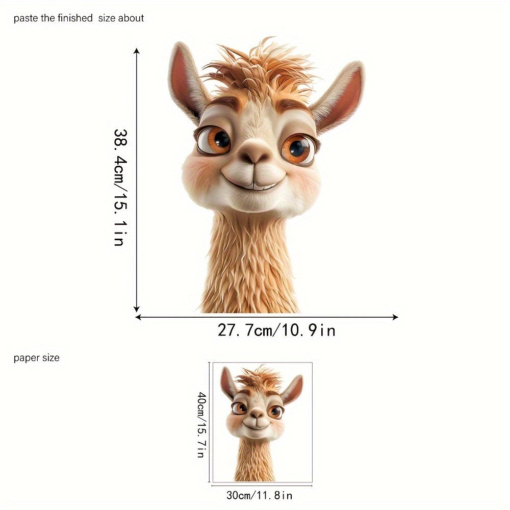 Adorable calcomanía de ventana de vidrio con caricatura de tigre electrostático, reutilizable, decoración para el hogar