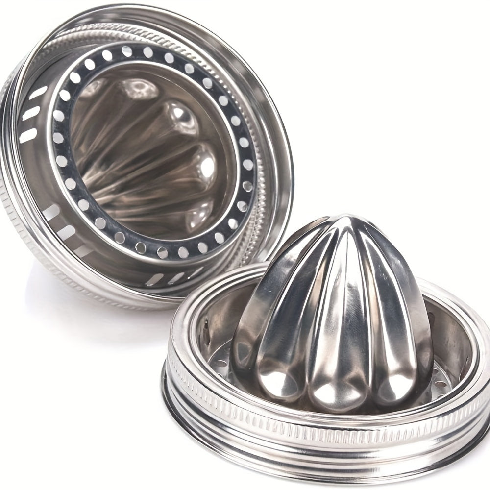 Stainless Steel Lemon Squeezer Juicer with Bowl Portable Easy to Use