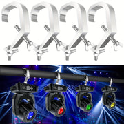 Moslashuvchan sahna chiroqlari uchun Par va Beam chiroqlari uchun olmoslar to'plami, Kumush kulrang, 1/4/10 dona