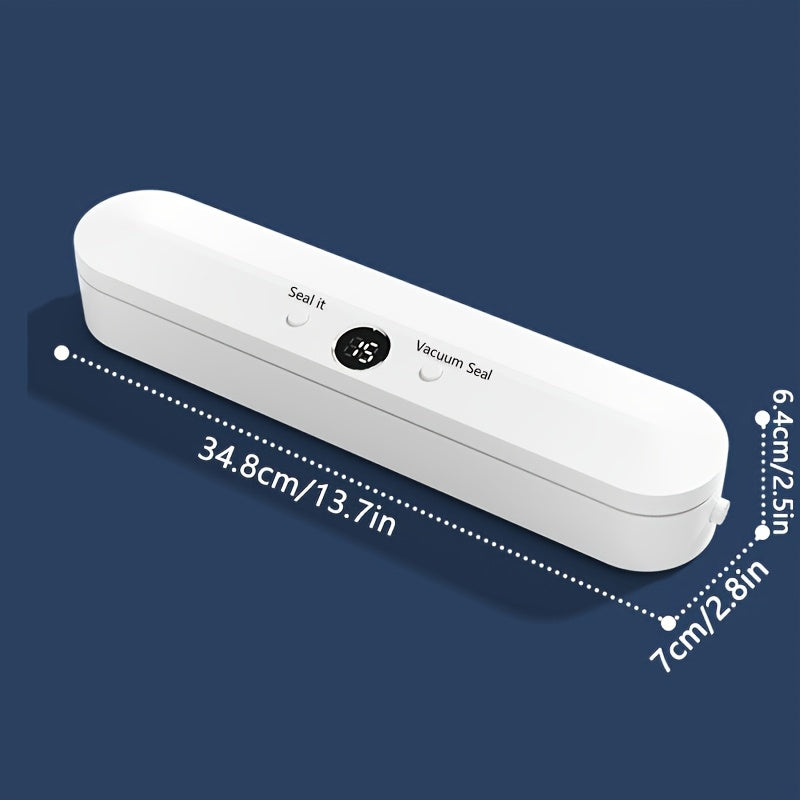 EU plug vakuum yopish mashinasi oziq-ovqatni saqlash, quruq va ho'l atıştırmalıklar, uy sharoitida foydalanish uchun.