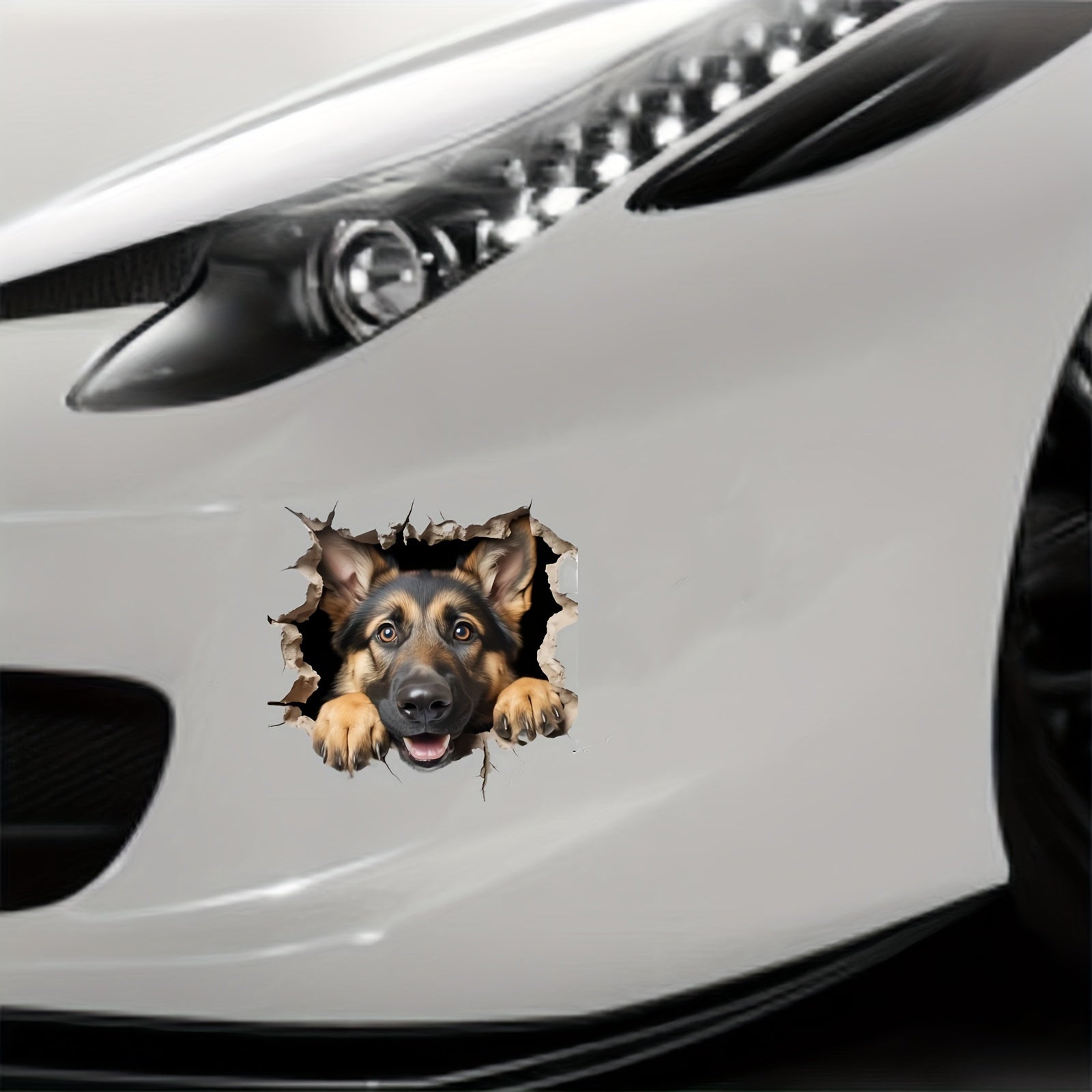 Dog Decal PVC Car Motorcycle Laptop Sticker Durable Pet Design