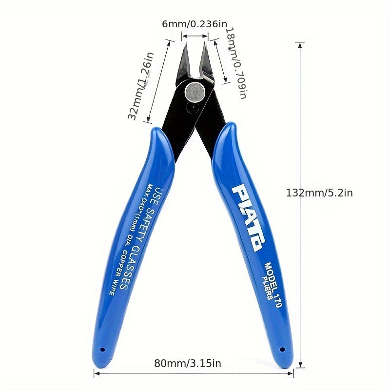 Diagonal Pliers High Manganese Steel Wire Cable Cutters Hand Tool