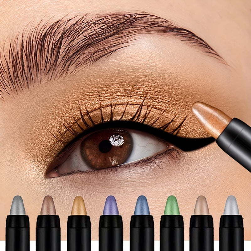 Женский набор теней для век с блестками и шиммером, 9-18 оттенков, стойкие