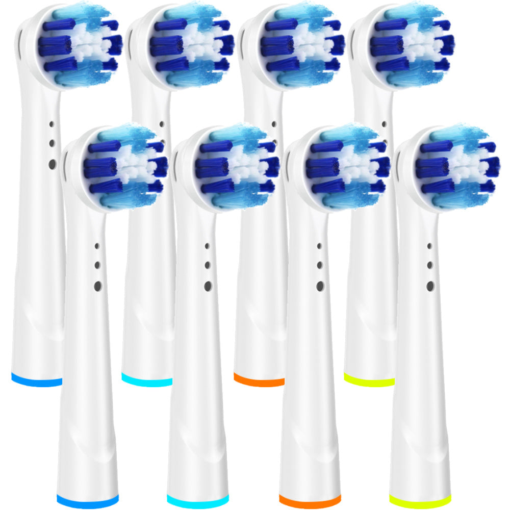 8Pcs Electric Toothbrush Heads Replacement Compatible for Rechargeable Oral Care