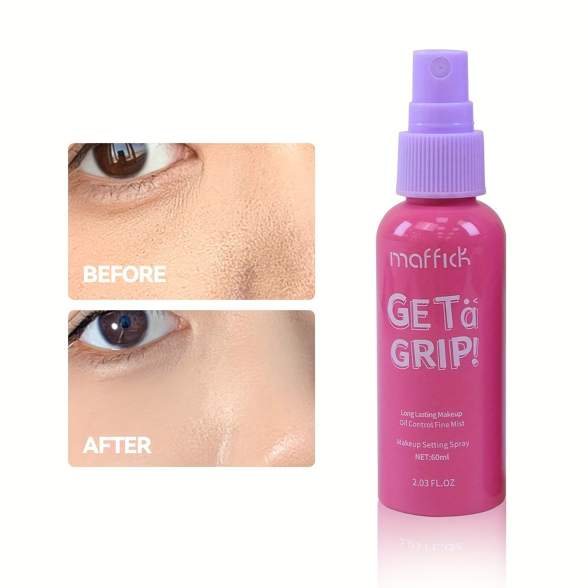 Women Watermelon Scented Makeup Setting Spray Waterproof Long-Lasting