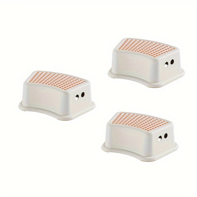 Taburete para niños 1-3 piezas antideslizante para lavabo de baño, altura para niños pequeños