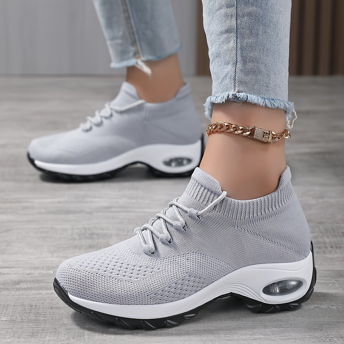 ayollar uchun kundalik sport poyabzali qulay sneakers yurish yoki yugurish uchun
