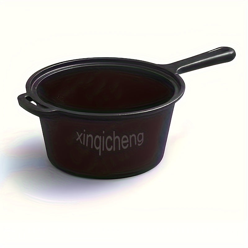 Широкий антипригарный чугунный сковорода с крышкой - безопасна для посудомоечной машины, подходит для газовых и индукционных плит, идеальна для домашних поваров