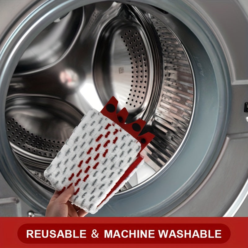 Replacement Microfiber Flat Mop Head with Cloth for Floor Cleaning