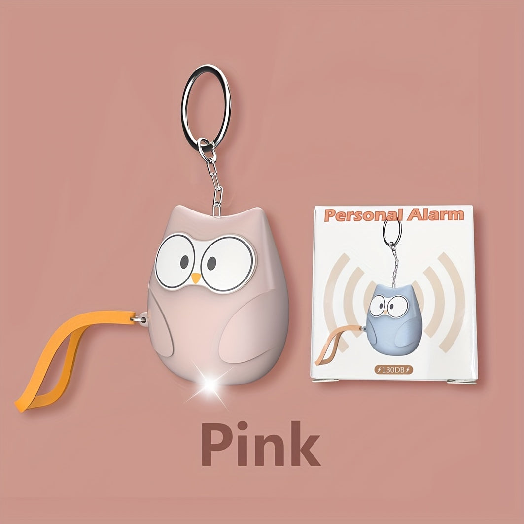130dB Personal Safety Alarm for Women with LED Light Outdoor Self-Defense Security Siren