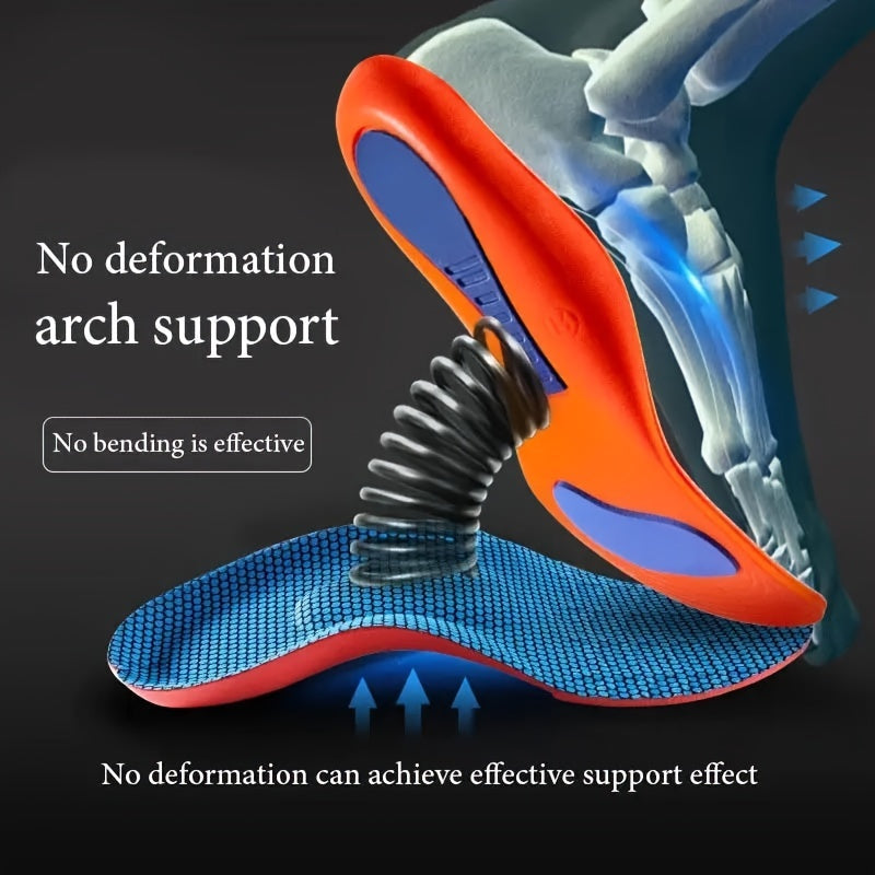 Unisex Shock Absorbing Basketball Insoles Soft Support for Casual Sneakers