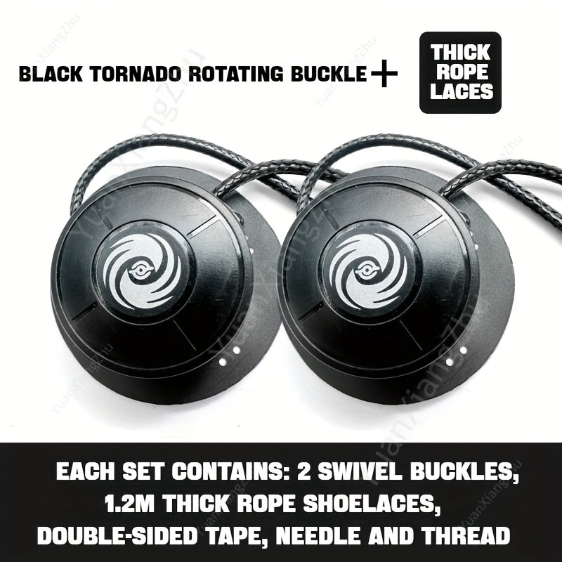 Adult Elastic No Tie Shoelaces With Swivel Buckle for Sneakers