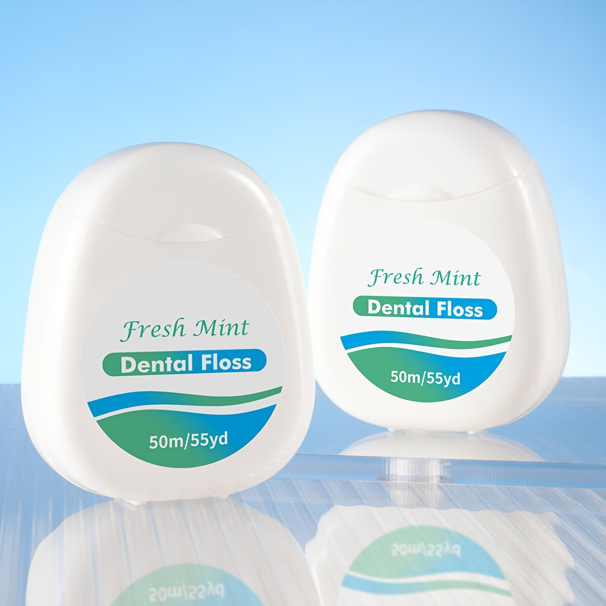 Fresh Mint Dental Floss 1/2/4 Pcs Interdental White Refreshing Mouth Care