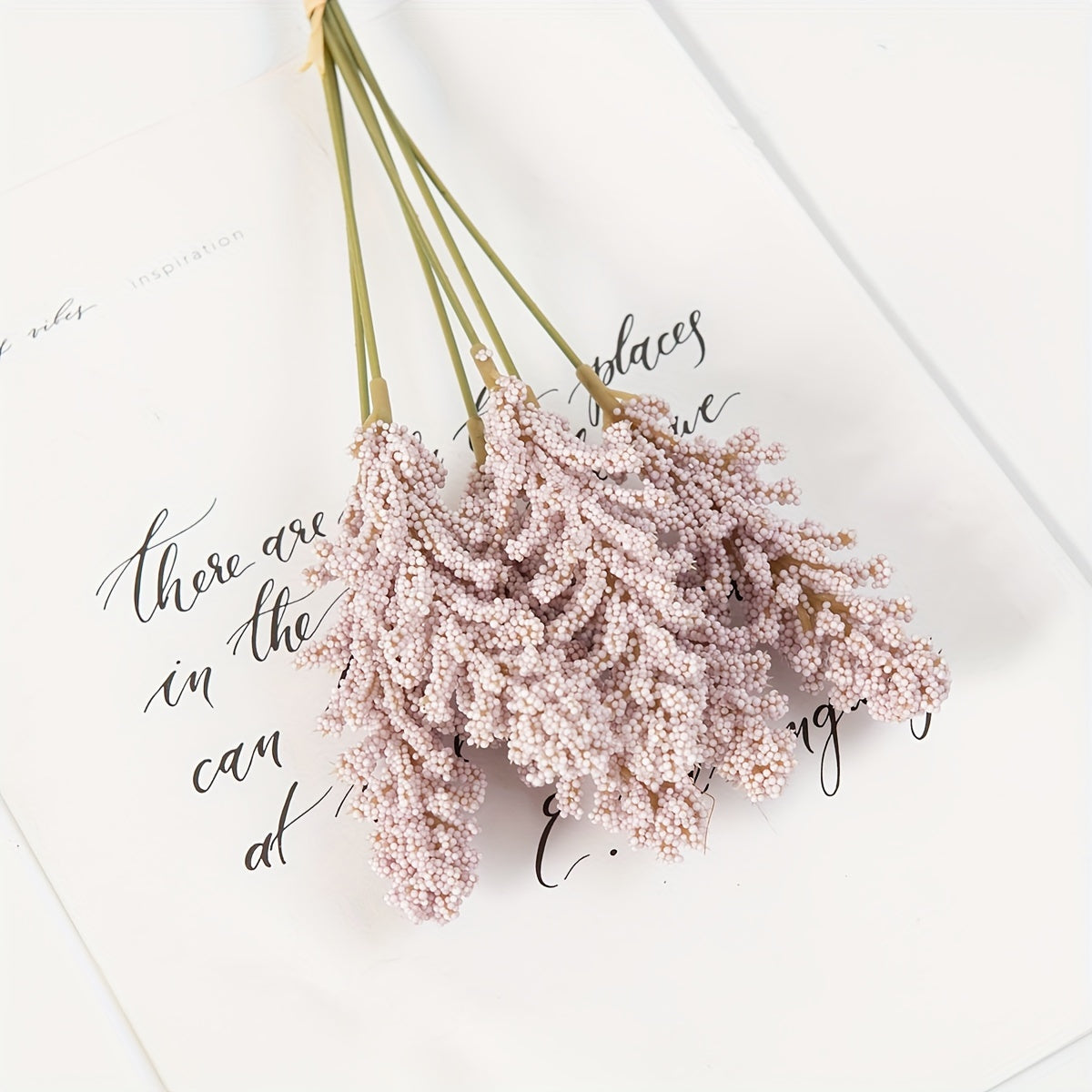 Искусственный букет лаванды для домашнего декора, свадеб и садов